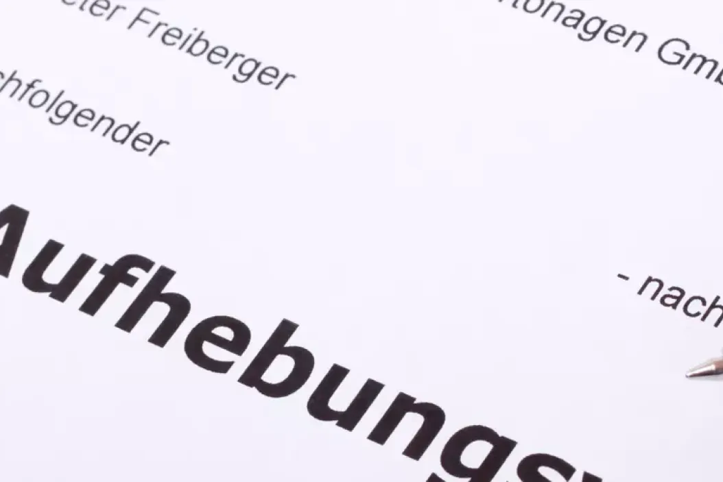 Der Aufhebungsvertrag