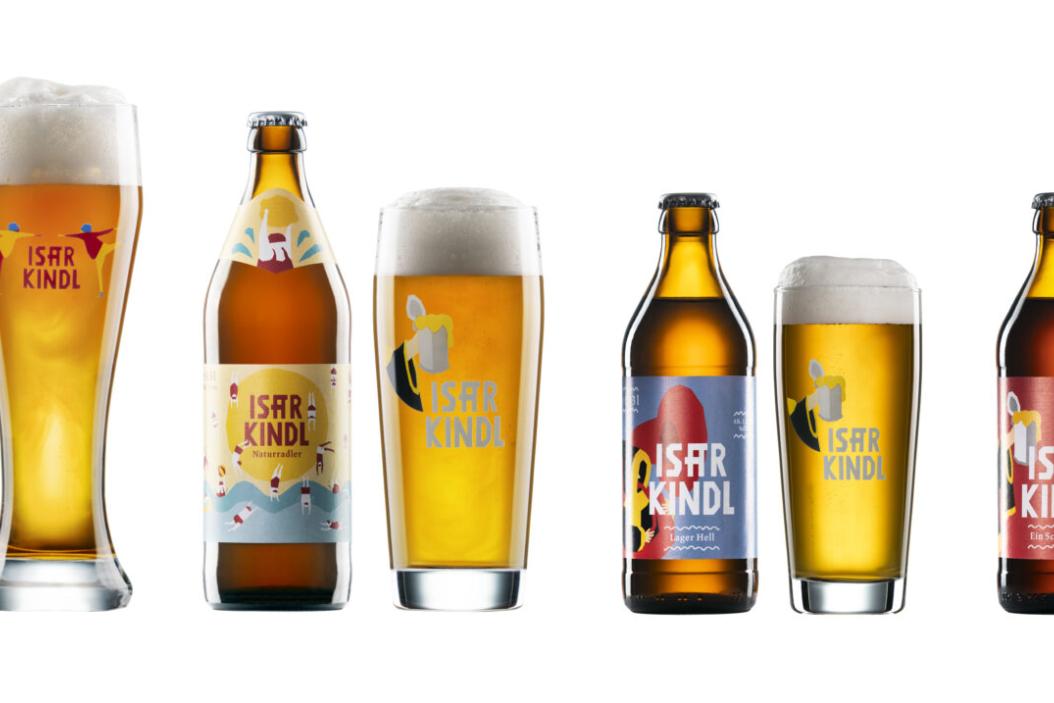Die Bierbrauer von Isarkindl haben mittlerweile sechs verschiedene Biere im Angebot 