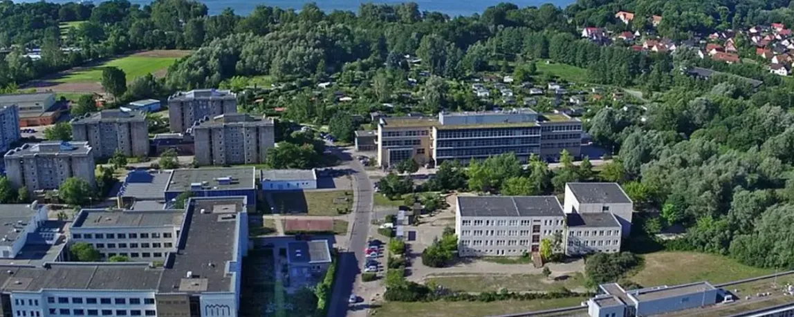 Campus der Hochschule Neubrandenburg - Luftbild
