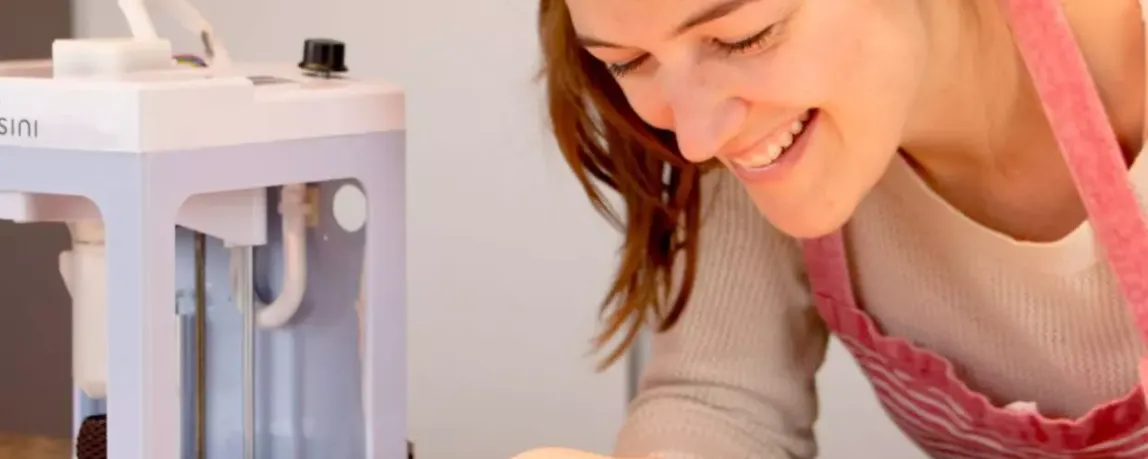 3D-Drucker Lebensmittel Start-Up Freising Schokoladenschriften