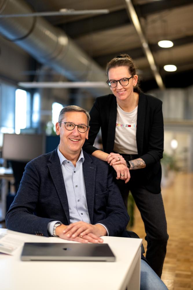 Franziska Greten und Michael Räther von Mastermind Recruitment